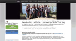 Desktop Screenshot of leadershiplaplata.com