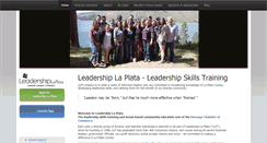 Desktop Screenshot of leadershiplaplata.org